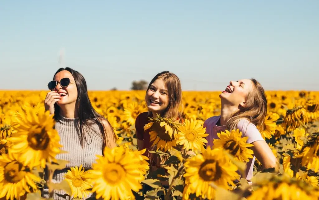 joy as a sign of high feminine energy