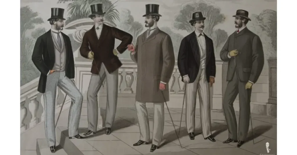 1870's men's fashion shoes