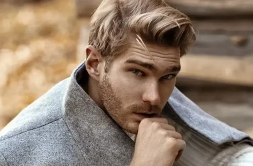 blonde hairstyles mens