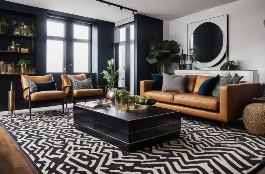 masculine rugs for living room